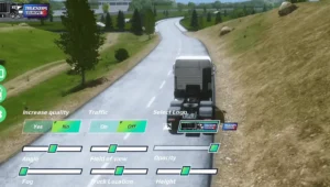 Truckers of Europe 3 MOD APK enhanced traffic system with realistic highway congestion